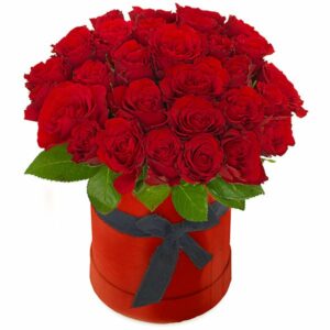 Luxusrosen in Hutbox